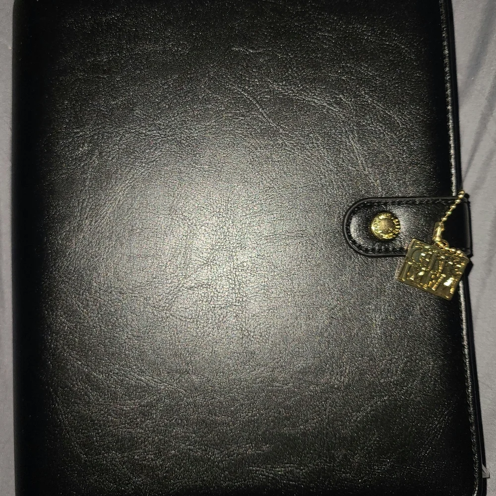 NWT Black Personal Planner Box Set Carpe Diem